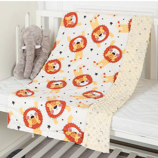 【轻盈大尺寸 超柔耐洗 感温变色】A类婴儿盖毯安抚豆豆毯感温表纯棉纱布新生儿包被宝宝抱毯儿童空调毯 商品图7