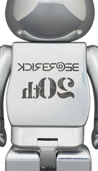 收藏系列 Be@rbrick 400%系列 电镀20周年 珠光白 商品图2