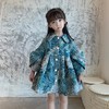 女童春秋中长款外套时髦童装儿童宝宝小女孩秋装新款风衣上衣洋气 商品缩略图1