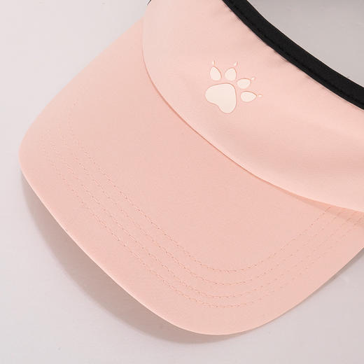 卡尔美新款防晒帽子女空顶帽跑步运动速干网球帽太阳遮阳帽 商品图2