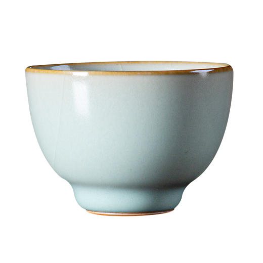 问鼎汝瓷复刻款天青精工款韶秀杯 商品图4