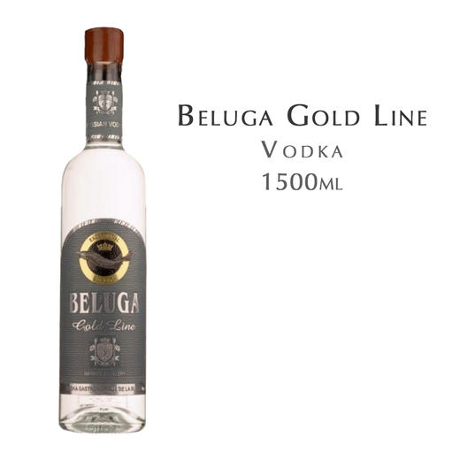 白鲸金尊系列伏特加 Beluga Gold Line Vodka 1500ml 商品图0