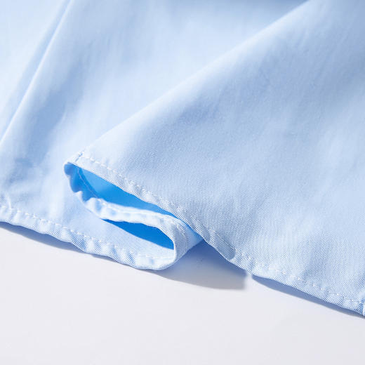 【定制基础款】罗蒙春夏女装长袖衬衫女士正装商务通勤百搭V领衬衣女 商品图8