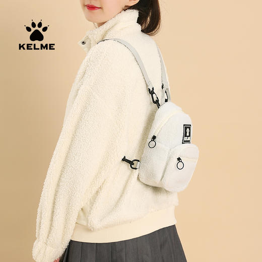 卡尔美时尚双肩包女新款潮流时尚毛毛小背包迷你包 商品图2
