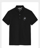 太平鸟男装 夏季新款刺绣黑色POLO衫B1DBB2521 商品缩略图0