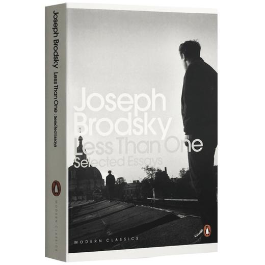 小于一 英文原版 Less Than One 诺贝尔文学奖得主约瑟夫布罗茨基散文集 美国国家书评奖 英文版进口文学书籍正版 商品图1