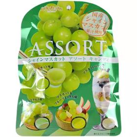 扇雀饴什锦玫瑰香葡萄味糖果81g