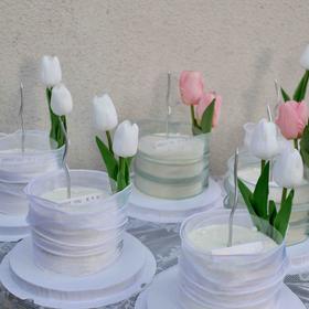 女神节郁金香4.6寸（仿真郁金香）