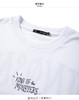 太平鸟男装 白色字母印花时尚新款短袖T恤B2DAB2554 商品缩略图3