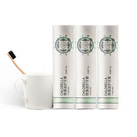 【牙膏x3支】绿A微藻滋护牙膏100g（留兰香型）