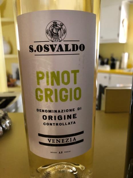 圣奥斯威酒庄– 灰皮诺干白葡萄酒DOCG PINOT GRIGIO 意大利进口 商品图2