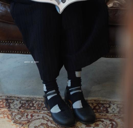 SHOE&SEWN黑色koln手工鞋 商品图2