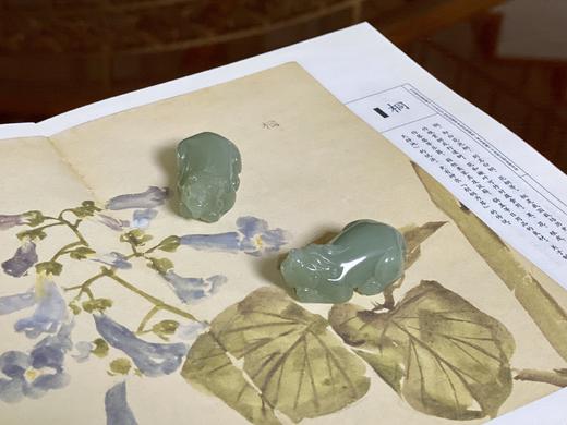 和田玉（青玉）挂件--貔貅 商品图1