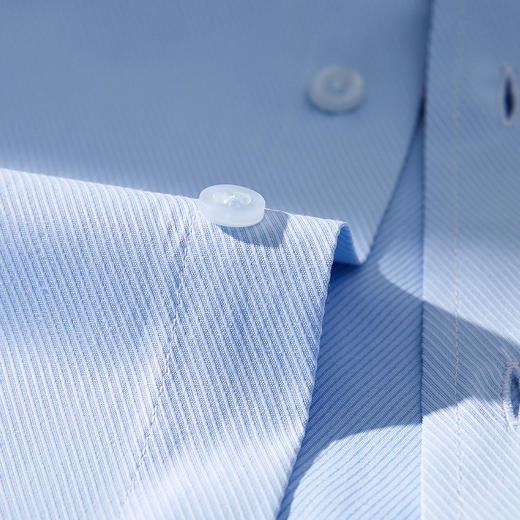 【专柜定制款】罗蒙春夏男装长袖衬衫男士正装商务通勤百搭棉质衬衣男 商品图8