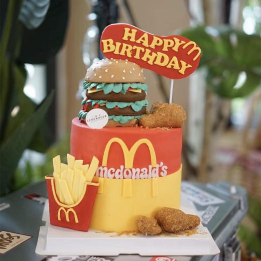 麦当劳全家桶 · 奶油霜蛋糕 商品图0