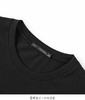 太平鸟男装夏季新款短袖T恤黑色大印花体恤B2DAB2562 商品缩略图3