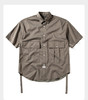 太平鸟男装 工装衬衫男夏季新款短袖衬衣潮B2CJB2553 商品缩略图0