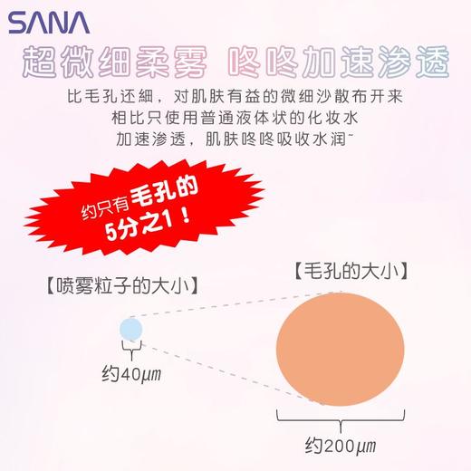 莎娜豆乳美肌净透保湿喷雾120ml 商品图4