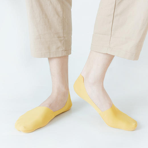 【49元10双】船袜男袜浅口隐形冰丝夏季天薄款透气硅胶防滑防臭纯棉袜子船袜男H221273358 商品图1