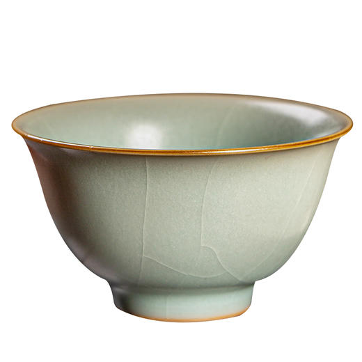 问鼎汝瓷复刻款天青精工款雨尘杯（缺货） 商品图4