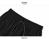 太平鸟男装 夏季新款黑色休闲工装裤B2GLB2667 商品缩略图3