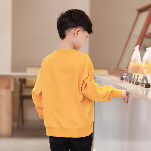 【2025反季抄底清仓】龙之涵  亲子款韩版宽松系列卫衣 中大童春款加厚全棉卫衣 婴幼儿A类标准 商品图10