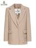 ELAND衣恋2022年春季新款简约时尚宽松阔形设计感通勤西装外套女EEJKC12H3B 商品缩略图4