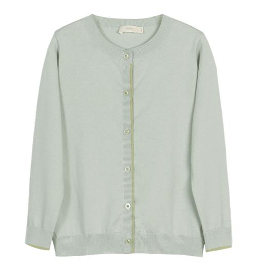 mettekids儿童毛衣2022春季新款女童公主时尚针织开衫男童打底衫 商品图6