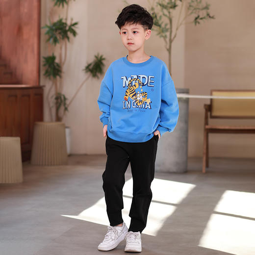 【24年反季特价清仓】龙之涵  儿童精品全棉酷版卫裤  婴幼儿A类全棉 商品图5