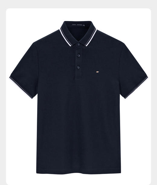 太平鸟男装 新款商务休闲修身POLO保罗衫潮B1DBB2605 商品图0