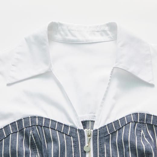 谜底2022春新款复古时尚摩登收腰系带胸衣式连衣裙女221ML0120 商品图3