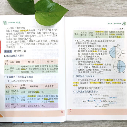 【微瑕】正版9本《初中全科考点清单》（10-18岁） 同步教材全面解析新中考，备战更轻松！ 商品图4