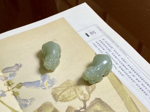 和田玉（青玉）挂件--貔貅 商品图0