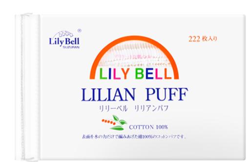 丽丽贝尔化妆棉222片▲ 商品图0