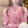 裁缝学苑AQ06 2022新款插肩袖褶皱丝绒衬衫纸样衬衣女装打版裁剪 商品缩略图3