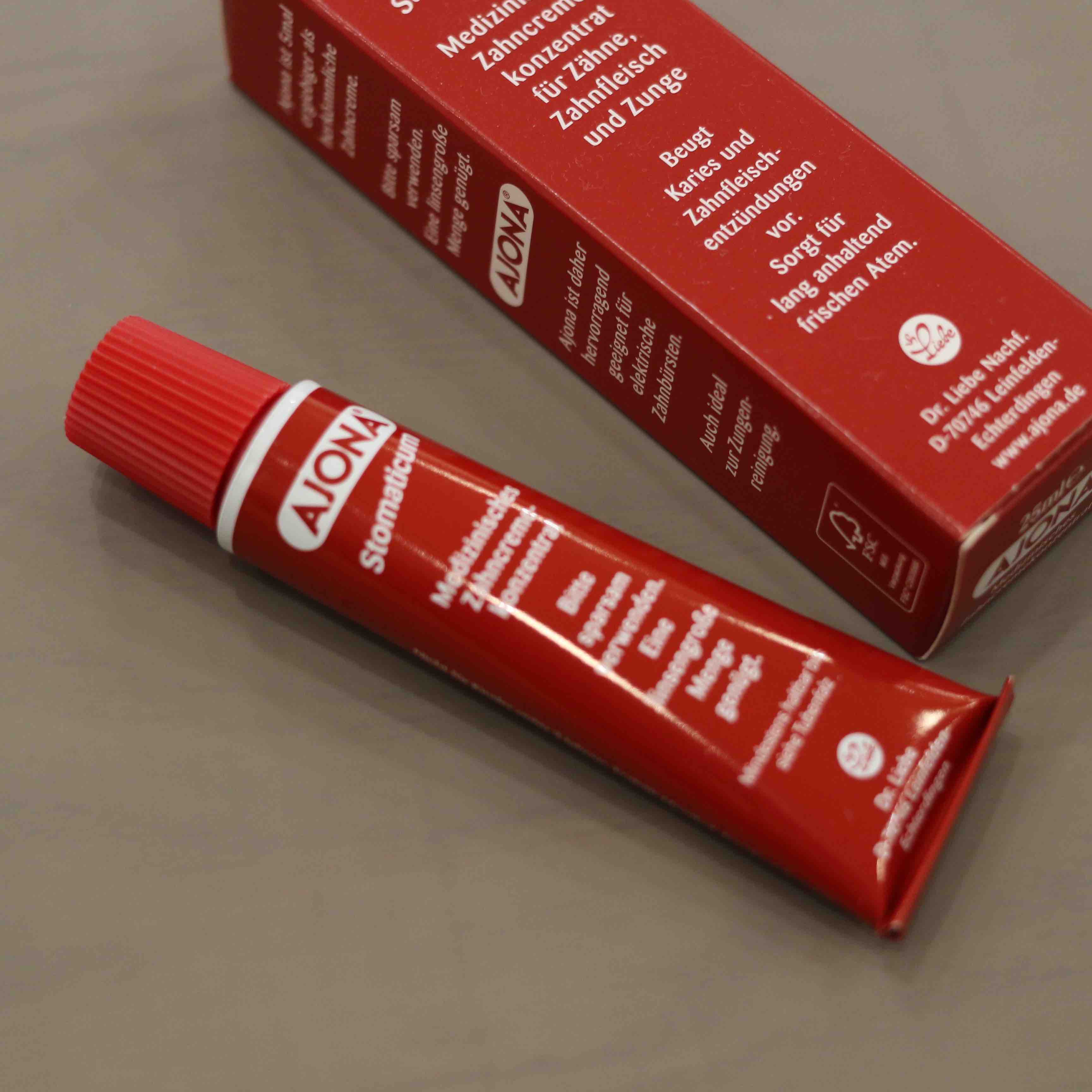 德国 AJONA 浓缩型抗菌消炎牙膏