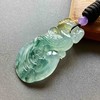 高冰种飘花黄翡俏色翡翠凤凰鸿运当头 商品缩略图0