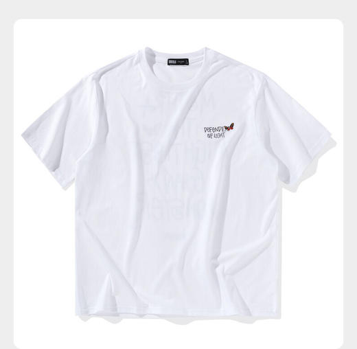 太平鸟男装 夏季新品哥斯拉联名短袖T恤潮B2DAB2557 商品图0