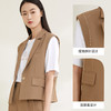 玳莎西装拱针马甲外穿 设计感小众坎肩马夹无袖背心上衣女  CA37001 商品缩略图1