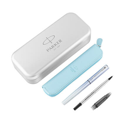 派克威雅XL樱花粉/蓝墨水笔特别款礼盒 商品图4