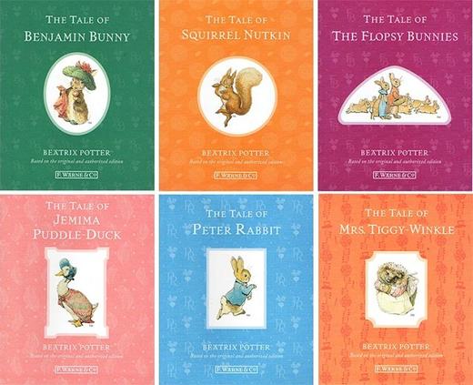 【宝莉爹书单·4岁+】Beatrix Potter Book Bag 彼得兔 6册袋装绘本 Beatrix Potter 毕翠克丝波特 儿童经典童话绘本 商品图1