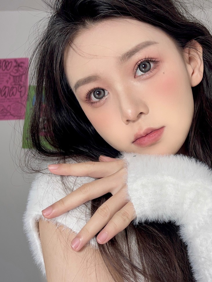 KIRAFAIRY年抛隐形眼镜 黑钻石14.5mm 1副/2片-VVCON美瞳商城16