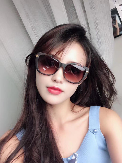 哈气 太阳镜。黑色 代码色 商品图5