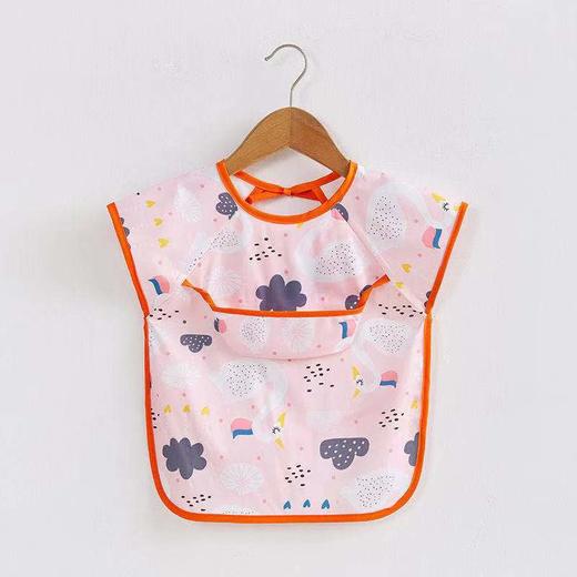 【防水耐脏 解决妈妈烦恼】儿童罩衣全身防水长袖反穿衣宝宝吃饭衣围裙小孩罩衣婴儿围兜护衣 商品图8