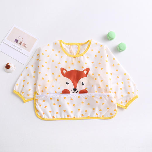 【全身防水罩衣宝宝 吃饭好搭档】反穿衣罩衣儿童反穿衣罩衫婴幼儿吃饭衣画画罩衣 商品图12