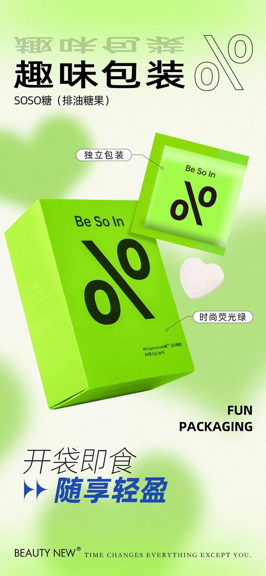 BN新品时间到⏰ 你的口袋体重管理助手【BN Soso糖】 精选全球专利原料，包装 x 成分全新升级， 商品图11