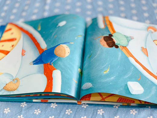 我的小床飘啊飘 3-6岁儿童绘本读物 精装 英国引进 商品图1