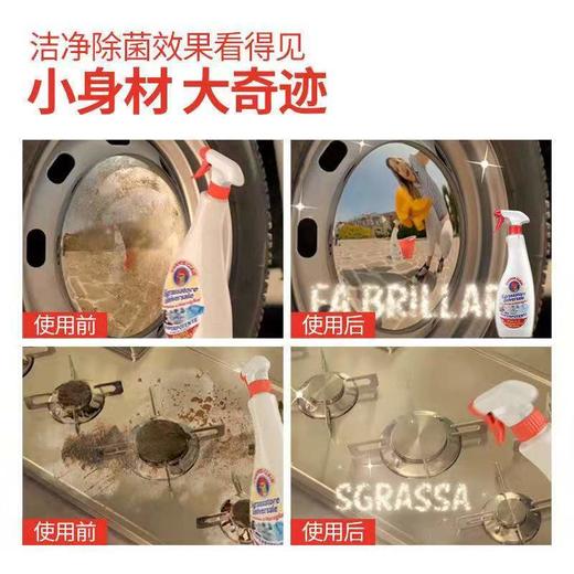 意大利大公鸡头经典型多功能厨房油污清洁剂大公鸡管家625ml*2瓶【GPQ】 商品图3