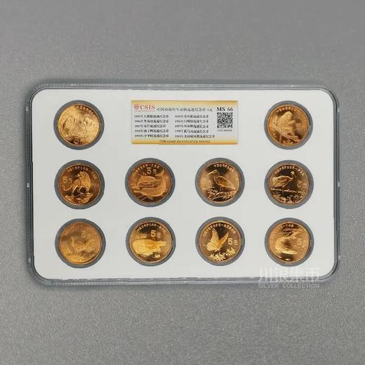 珍稀动物纪念币大全套 套/10枚 封装评级 商品图0