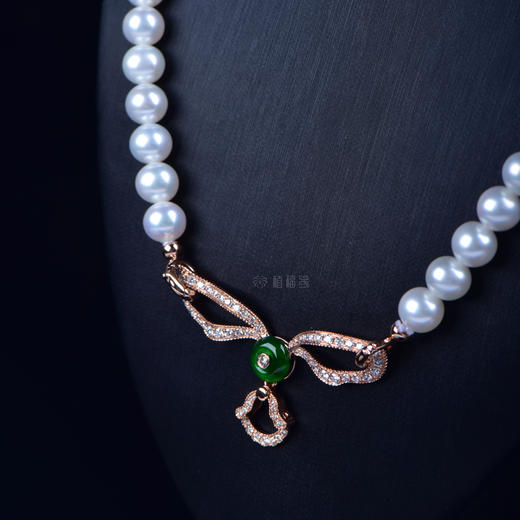 【珍爱】蝴蝶结珍珠项链-ZZ12112120 商品图5